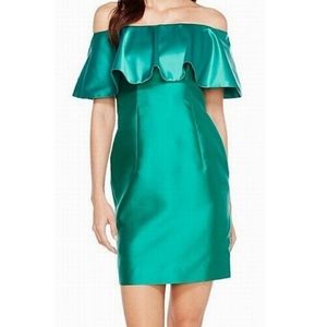 NWT Adrianna Papell Off shoulder Mikado sheath